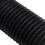 Durable PE Rain Gutter Extender with Splash Prevention - Black Adjustable 7