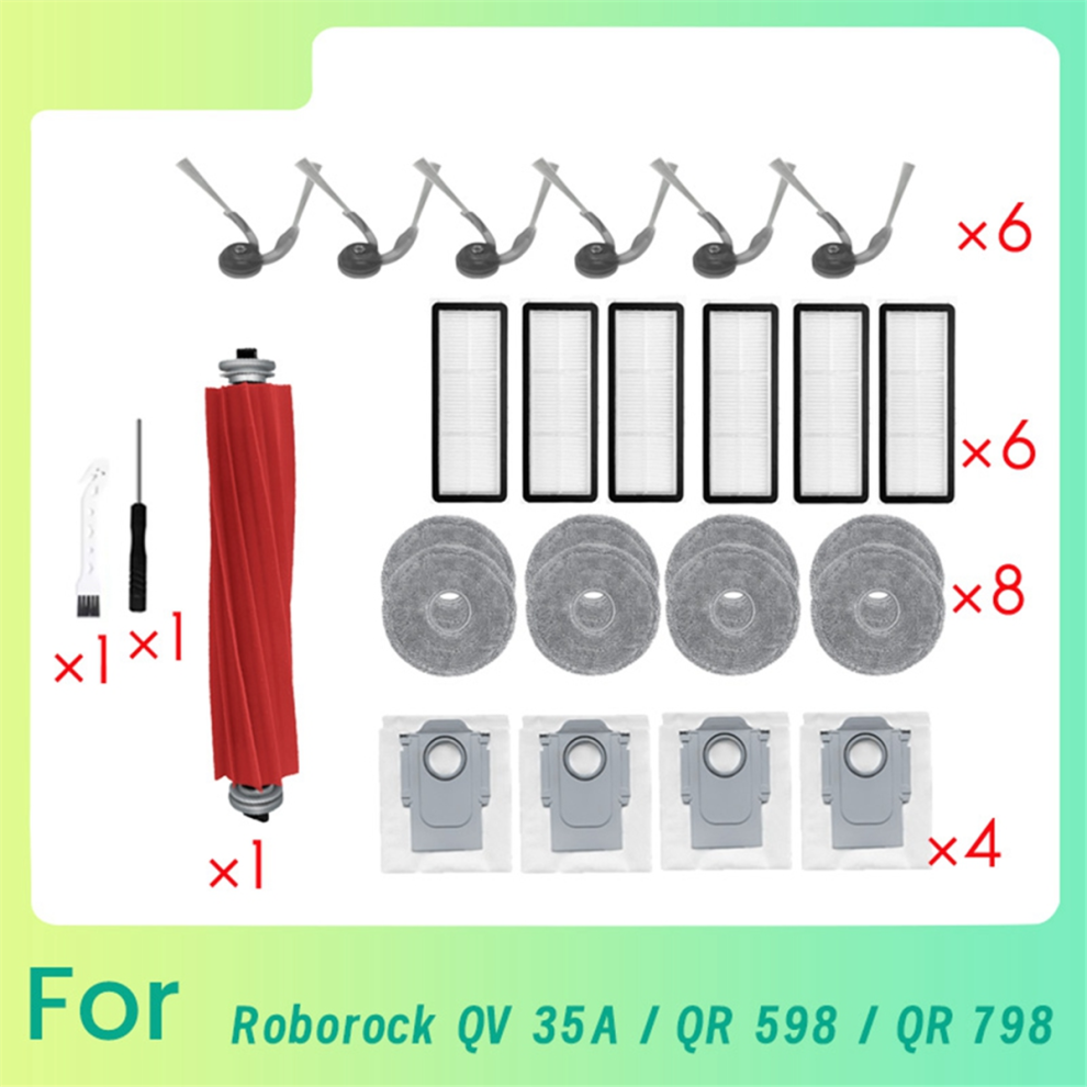 27 Pcs For 35A / Qr 798/ Qr 598 Vacuum Cleaner Parts 4713049682590