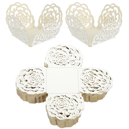 50Pcs Silver Paper Truffle Wrap Liners for Chocolate Candy Packaging 2