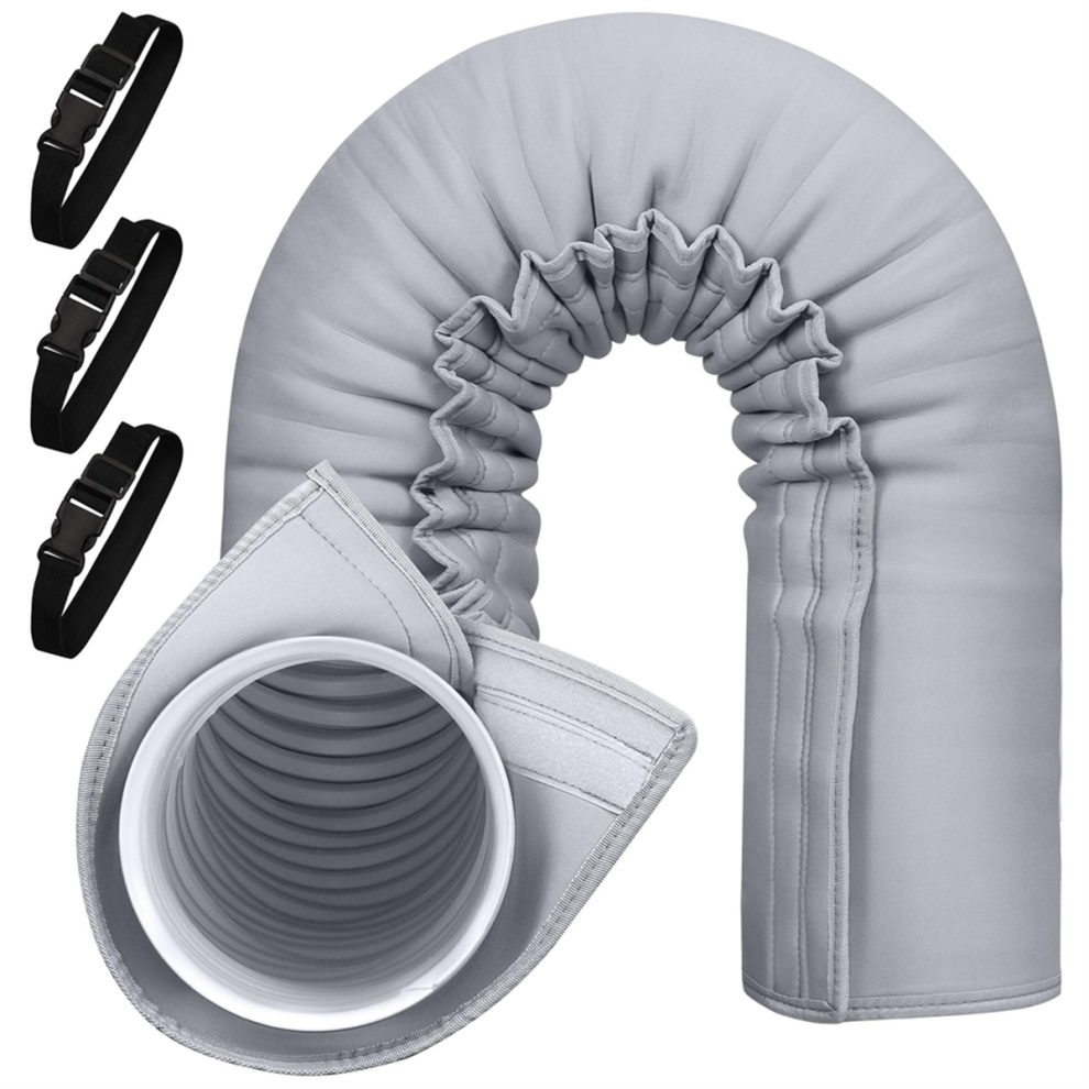 Portable Ac Hose Insulation Sleeve,Air Conditioner Hose Cover Wrap 4713049683832