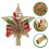 Home Christmas Tree Topper Treetop Plastic 1pack 9