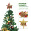 Home Christmas Tree Topper Treetop Plastic 1pack 11