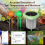 Tuya Smart Soil Sensor Solar Power Temperature Moisture Soil 6