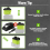 Battery Adapter Converter for 18V Lithium Battery Converted 4
