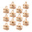 Wedding Supply Decorative Tiny Baskets Wood 12pcs 1