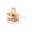 Wedding Supply Decorative Tiny Baskets Wood 12pcs 8