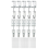 10 Pcs Adjustable Picture Hangers J Hooks Mirror Hanging Kit 1