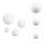 240 Pcs Large Polystyrene Balls Paintable Foam Child 2
