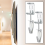 10 Pcs Adjustable Picture Hangers J Hooks Mirror Hanging Kit 3