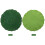 6 Pcs Pu Simulation Lotus Leaves 28cm Green 8