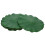 6 Pcs Pu Simulation Lotus Leaves 28cm Green 1