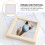 1pack Beige Picture Frame Versatile Style Home Decor 10