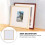 1pack Beige Picture Frame Versatile Style Home Decor 11