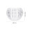 2pcs Crystal Glass Candlestick Wedding Decoration 2