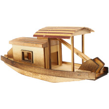 Mlins  Small Fishing Boat Model Seaside Decoration Child