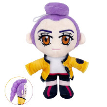 (Rumi) Kpop Demon Hunters Blue Tiger Rumi Zoey Plush Toy Stuffed Decoration Gift Doll