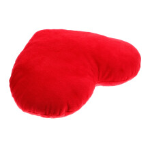 Heart Throw Pillow Memorial Love Cushion Case Bridal Lovers Red