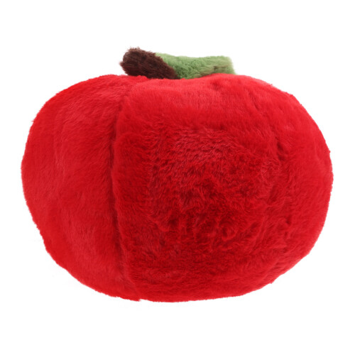 Apple Shaped Plush Throw Pillow Red Soft Decorative Pillow