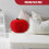 Apple Shaped Plush Throw Pillow Red Soft Decorative Pillow 10