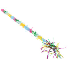 1set Multi Colored Pinata Stick For Favor Toy Birthday Party
