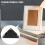 Protective Corner Guards Pe 100pack 2.6x2x0.7in 6
