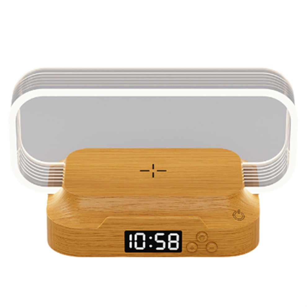 Bedside Night With Alarm Clock For Bedroom Touch Lamp Light 4713049685867