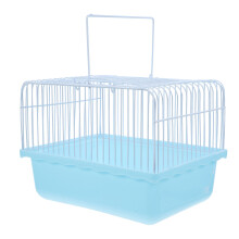 Portable Birdcage Parrot Carrier Small Travel Display Carrying Case