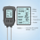 5in1 Soil Tester PH/Moisture/Temp Digital LCD Meter Heat- 6