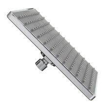 8 Inch Square Shower Head ABS Plastic Luxury Rainfall Shower with Single Spray Easy Installation for SPA Bathroom Accessories
