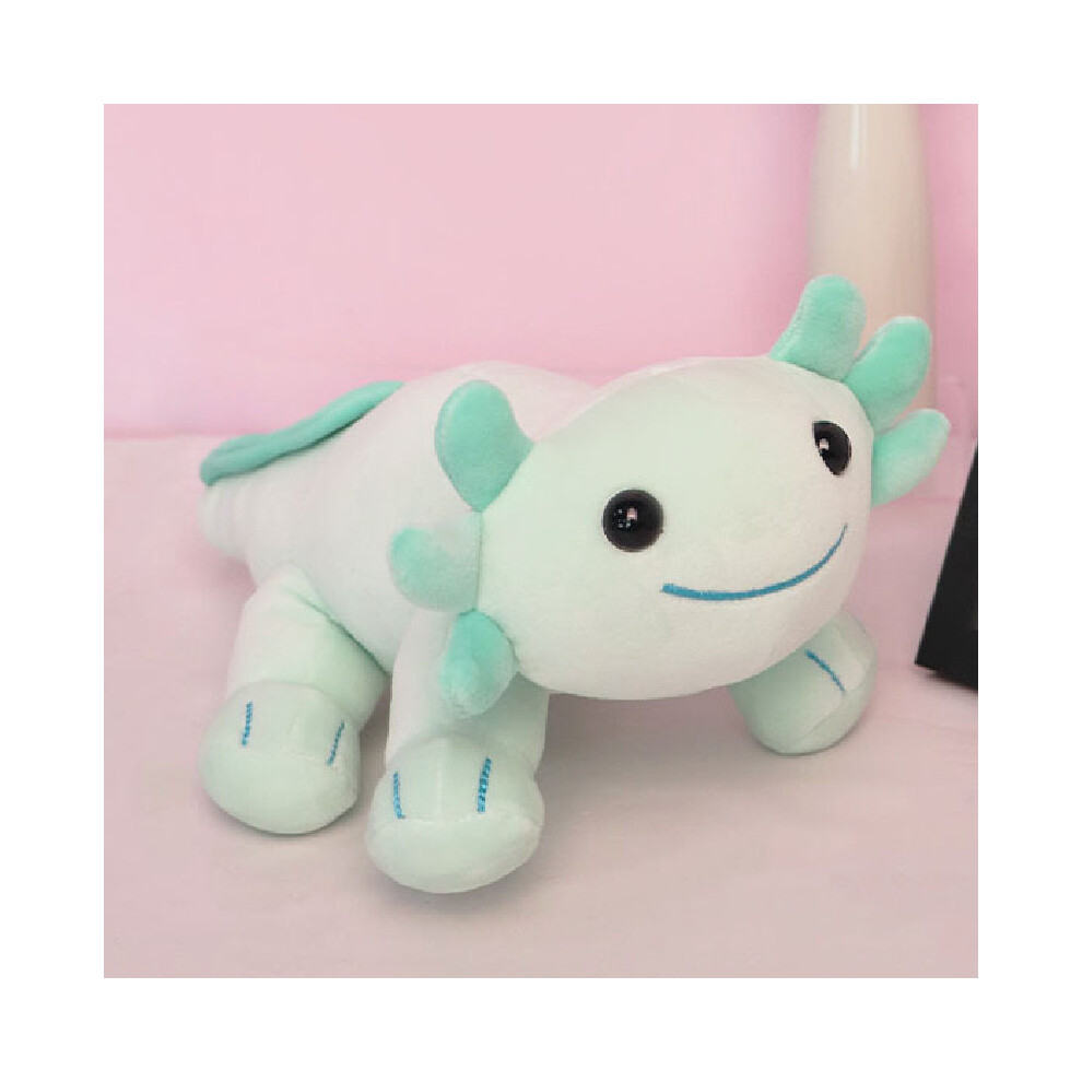 (Green) Salamander Toy Plush Stuffed Animal Dolls For Kids Decoration Gifts Bedroom Green