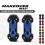Universal 22mm 25mm Motorcycle Engine Guard Bumper 3