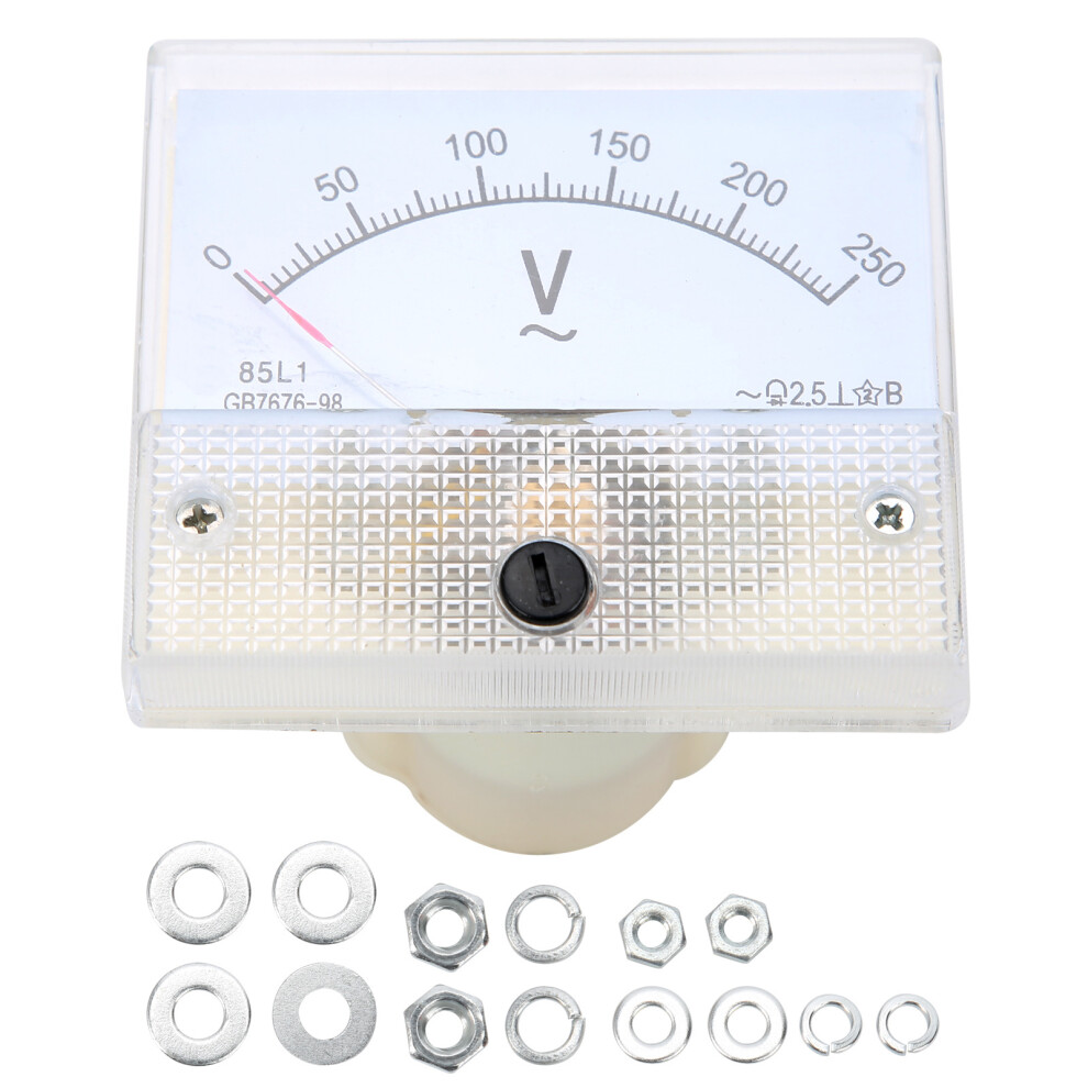85L1 AC 0250V HighAccuracy Pointer Voltmeter