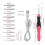 11 In 1 Usb Led Light Up Crochet Hooks Knitting Needles Weave Sewing Tools Set 8