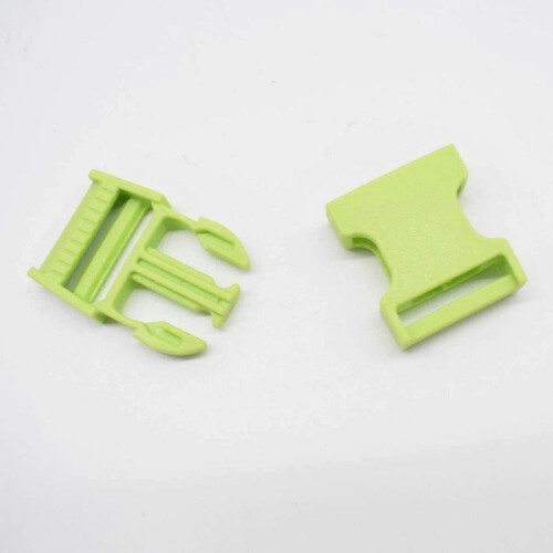 30PCS 25mm Plastic Buckles Click Fastener Mini Buckle Security Buckle for Backpack Ribbon 1