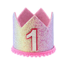 3 Pieces Birthday Hat Novelty Child Party Accessories Hats For Kids