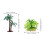 20St Plastic Mini Palmboom Voor Modelbouw En Decoratie 2