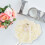 Heart Pillow Box Wedding Ring Holder Beige Pe 1pcs 11