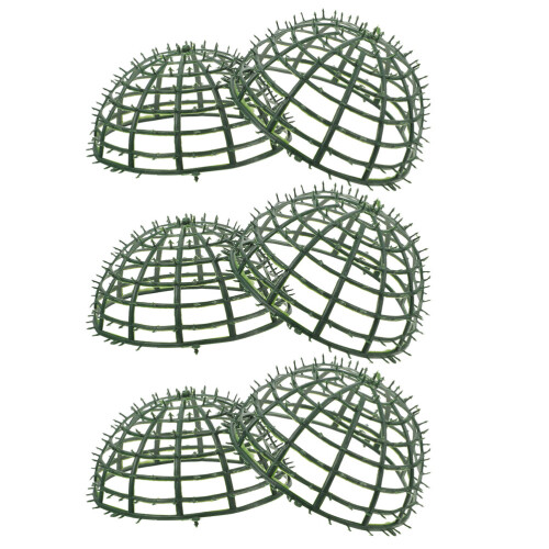3pcs Artificial Plant Topiary Ball Support Cage Plastic Frame
