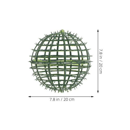 3pcs Artificial Plant Topiary Ball Support Cage Plastic Frame 1