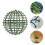 3pcs Artificial Plant Topiary Ball Support Cage Plastic Frame 10