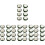 40 Pcs Floating Lotus Artificial Lily Pads Pond Decor 5