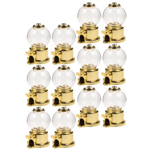 12pcs Small Candy Dispenser Plastic Gumball Machine Party Holder