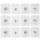 Acrylic Adhesive Hook 12pcs For Wall Decoration 4
