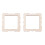 3 Count Small Craft Photo Frames Decorate Creative Handcrafts Diy 2