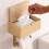 Toilet Paper Bamboo Roll Holder, Bathroom Roll Holder 2
