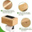 Toilet Paper Bamboo Roll Holder, Bathroom Roll Holder 4