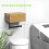 Toilet Paper Bamboo Roll Holder, Bathroom Roll Holder 3