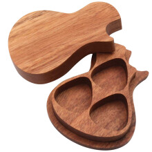 1set Guitar Pick Storage Container For Home Decor 9.6x7.1cm