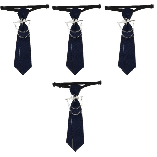 4pcs Tie Neck Boy Hand Type Accessories Polyester Men And Women 2