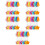 5 Pack Safety Reflective Keychain Pendant Pendants Backpack Ornaments 7